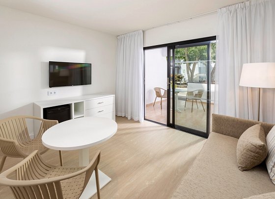 Sol Fuerteventura Jandia - All Suites - Wohnbeispiel Juniorsuite mit Terrasse (Zimmercodierungen JB3 & JB4)