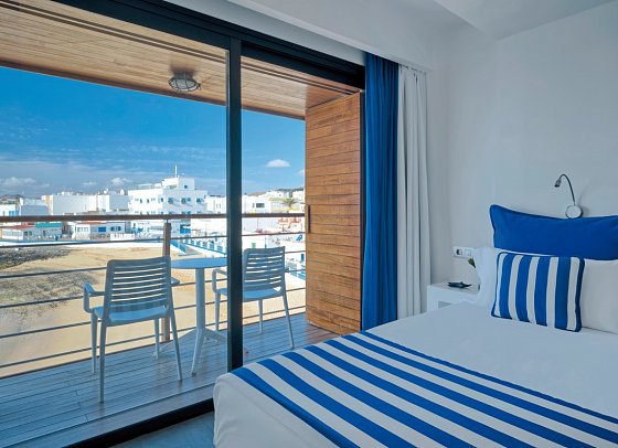 La Marquesina Hotel Boutique - Wohnbeispiel Doppelzimmer Deluxe Meerblick (Zimmercodierungen DDM & DPM)
