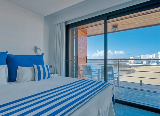 La Marquesina Hotel Boutique - Wohnbeispiel Doppelzimmer Deluxe Meerblick (Zimmercodierungen DDM & DPM)