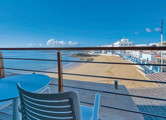 La Marquesina Hotel Boutique - Wohnbeispiel Doppelzimmer Deluxe Meerblick (Zimmercodierungen DDM & DPM)