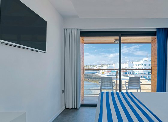 La Marquesina Hotel Boutique - Wohnbeispiel Doppelzimmer Deluxe Meerblick (Zimmercodierungen DDM & DPM)