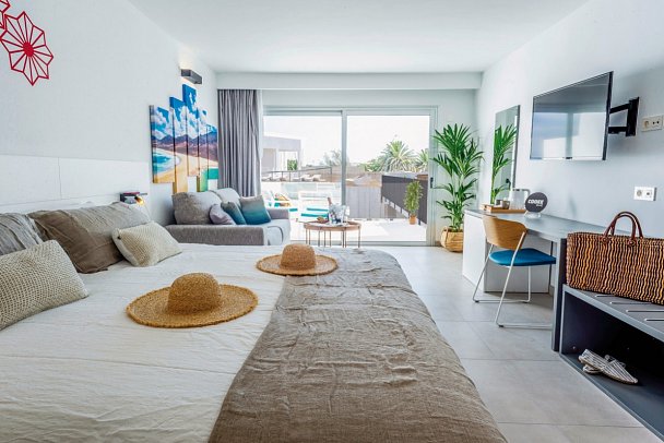 Taimar - Wohnbeispiel Juniorsuite (Zimmercodierungen JB1, JB2 & JP1)