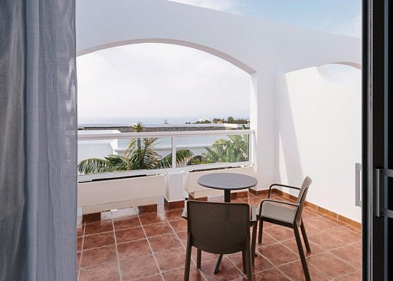 AluaVillage Fuerteventura - Wohnbeispiel Doppelzimmer Meerblick (Zimmercodierung DBM)