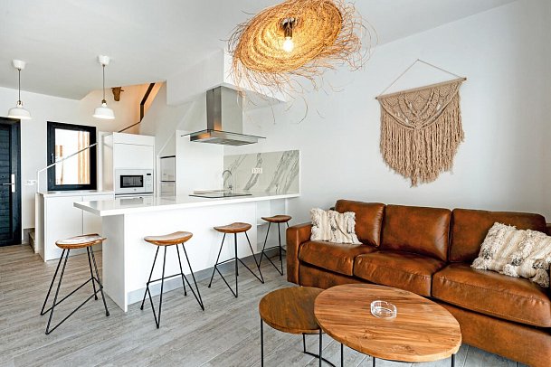 Shambhala Fuerteventura - Wohnbeispiel Appartement 1 Schlafzimmer (Zimmercodierung AB1)
