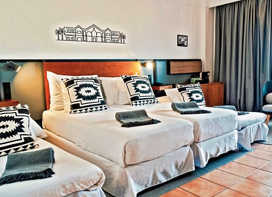 Coral Cotillo Beach Hotel - Wohnbeispiel Doppelzimmer Familie (Zimmercodierung DI1)