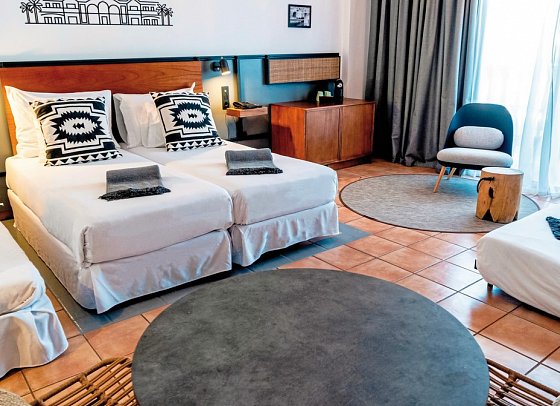 Coral Cotillo Beach Hotel - Wohnbeispiel Doppelzimmer Familie (Zimmercodierung DI1)