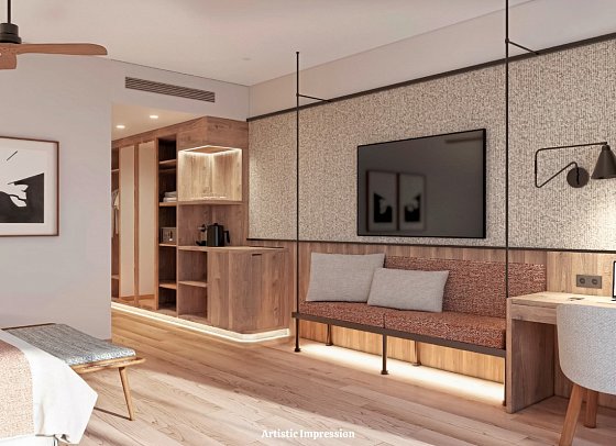 Elba Corralejo Resort & Spa - Wohnbeispiel Juniorsuite (Zimmercodierung JI1)
