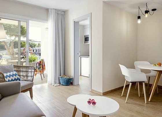Playa Park Zensation - Wohnbeispiel Juniorsuite Terrasse (Zimmercodierung JB2)