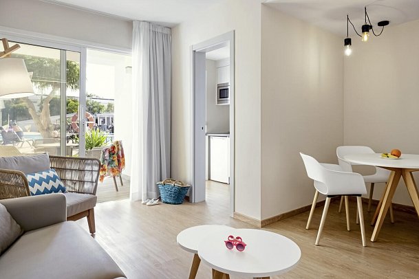 Playa Park Zensation - Wohnbeispiel Juniorsuite Terrasse (Zimmercodierung JB2)