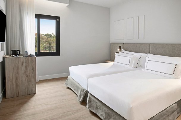 Meliá Lloret de Mar - Wohnbeispiel Doppelzimmer Premium Gartenblick (Zimmercodierungen DMG & DM3)