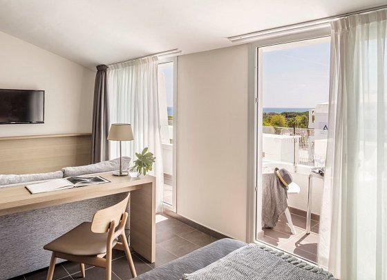 AQUA Hotel Aquamarina & SPA - Wohnbeispiel Juniorsuite Premium (Zimmercodierung JM1)