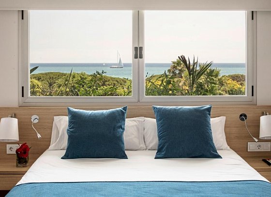 AQUA Hotel Onabrava & Spa - Wohnbeispiel Juniorsuite (Zimmercodierung JB1)
