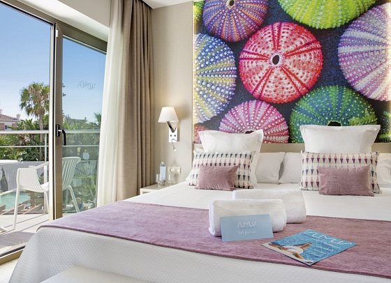 Sumus Hotel Stella & Spa - Wohnbeispiel Doppelzimmer Superior Poolblick (Zimmercodierung DSP)