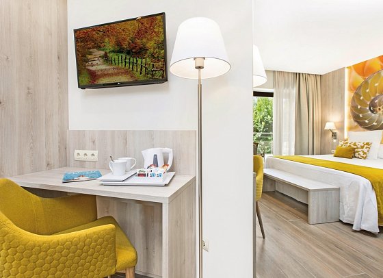 Sumus Hotel Stella & Spa - Wohnbeispiel Doppelzimmer Superior (Zimmercodierung DS1)
