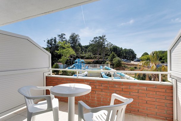 Gran Garbí Mar - Balkonbeispiel Doppelzimmer (Zimmercodierungen DB1 & DC1)