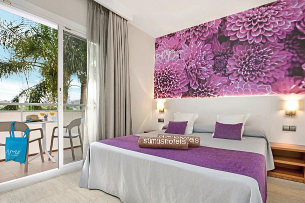 Sumus Hotel Monteplaya - Wohnbeispiel Doppelzimmer (Zimmercodierung DB2)