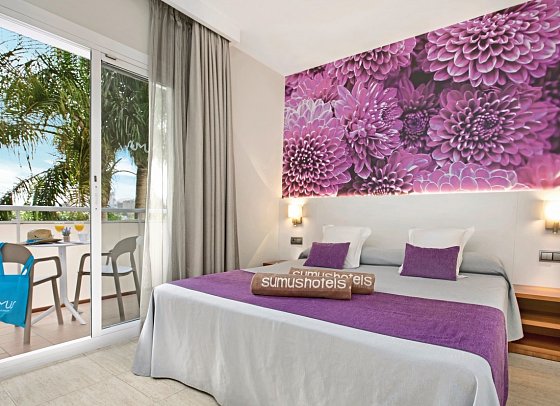 Sumus Hotel Monteplaya - Wohnbeispiel Doppelzimmer (Zimmercodierung DB2)