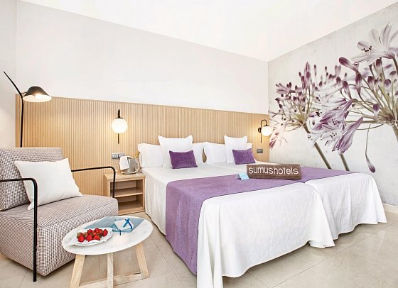 Sumus Hotel Monteplaya - Wohnbeispiel Doppelzimmer Komfort (Zimmercodierung DF1)