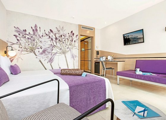 Sumus Hotel Monteplaya - Wohnbeispiel Doppelzimmer Komfort (Zimmercodierung DF1)