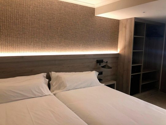 Metropol - Wohnbeispiel Doppelzimmer Komfort (Zimmercodierung DF1)