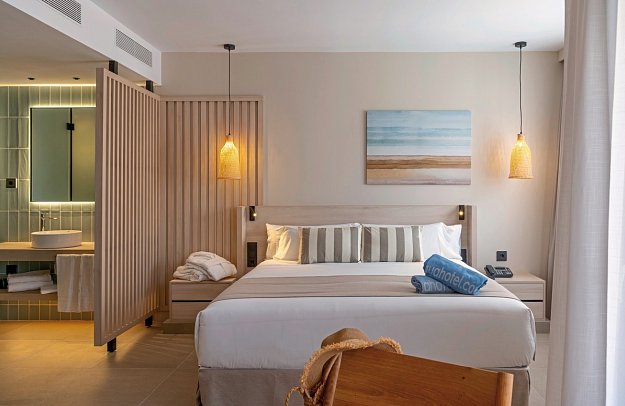 AQUA Hotel The Breeze - Wohnbeispiel Juniorsuite Premium Poolblick (Zimmercodierungen JMP & JM1)