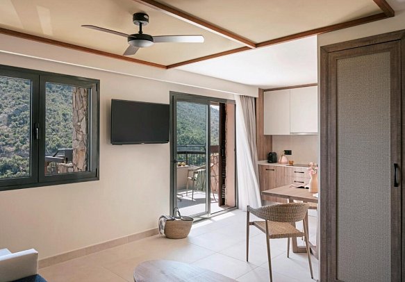 Zel Costa Brava - Wohnbeispiel Casa Zel Suite Gartenblick (Zimmercodierungen WB1 & WB2)