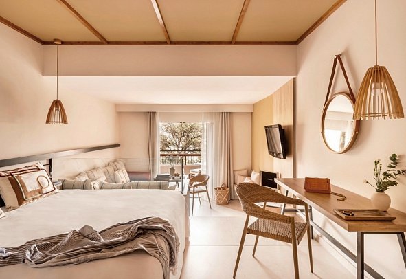 Zel Costa Brava - Wohnbeispiel Zel Juniorsuite Gartenblick (Zimmercodierungen JB1 & JB3)