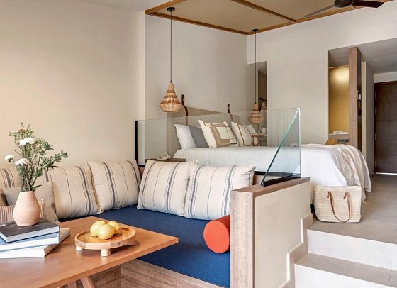 Zel Costa Brava - Wohnbeispiel Zel Juniorsuite Gartenblick (Zimmercodierungen JB1 & JB3)