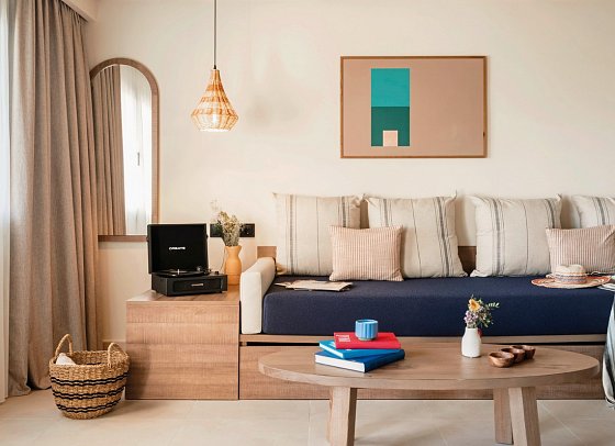 Zel Costa Brava - Wohnbeispiel Casa Zel Suite Gartenblick (Zimmercodierungen WB1, WB2, W1M & W2M)