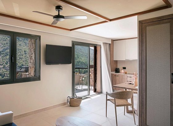 Zel Costa Brava - Wohnbeispiel Casa Zel Suite Gartenblick (Zimmercodierungen WB1 & WB2)