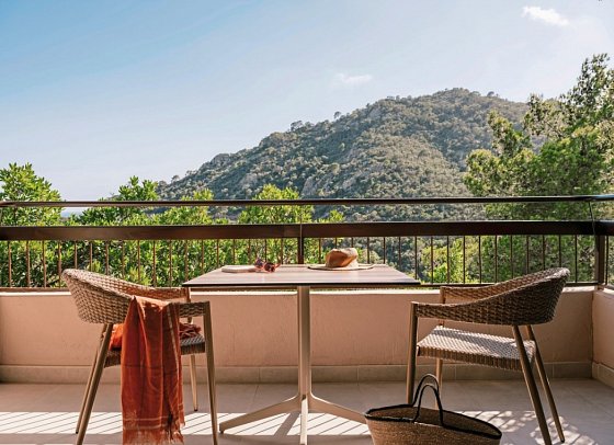 Zel Costa Brava - Wohnbeispiel Casa Zel Suite Gartenblick (Zimmercodierungen WB1 & WB2)