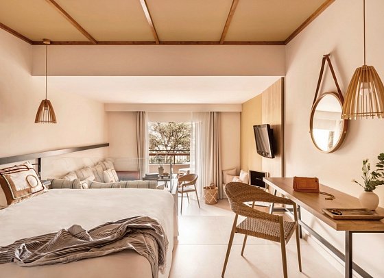 Zel Costa Brava - Wohnbeispiel Zel Juniorsuite Gartenblick (Zimmercodierungen JB1 & JB3)