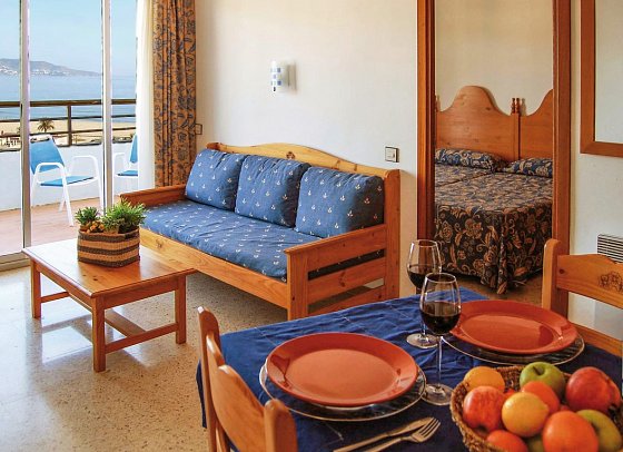 Aparthotel Xon's Platja - Wohnbeispiel Appartement (Zimmercodierungen AB1 & OB1)