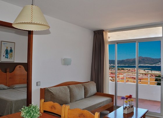 Aparthotel Xon's Platja - Wohnbeispiel Appartement (Zimmercodierungen AB1 & OB1)