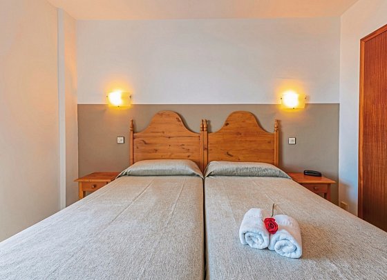 Aparthotel Xon's Platja - Wohnbeispiel Appartement 1 Schlafzimmer (Zimmercodierung AB1)