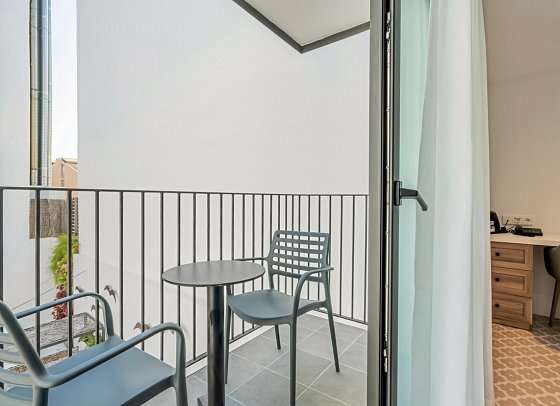 Neptuno & Spa - Wohnbeispiel Juniorsuite Balkon (Zimmercodierung JB1)