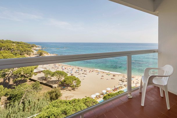 htop Caleta Palace - Balkonbeispiel Doppelzimmer Superior Meerblick (Zimmercodierung DSM)