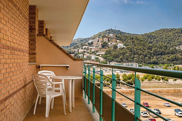 htop Royal Sun Suites - Balkonbeispiel (Zimmercodierungen DB1 & DB2)