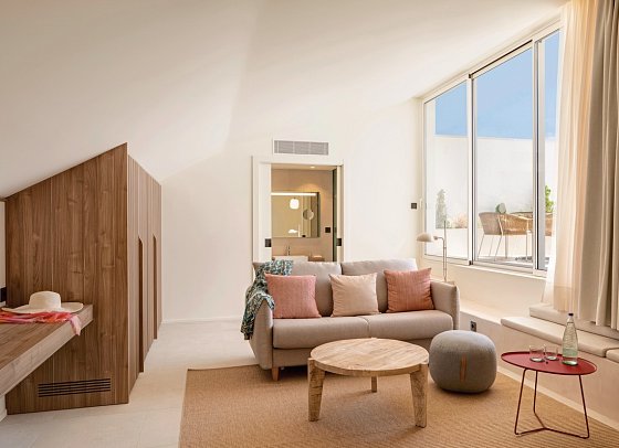Atzavara Hotel & Spa - Wohnbsp. Suite Privatpool Meerblick Typ Penthouse (Zimmercodierung W1R)