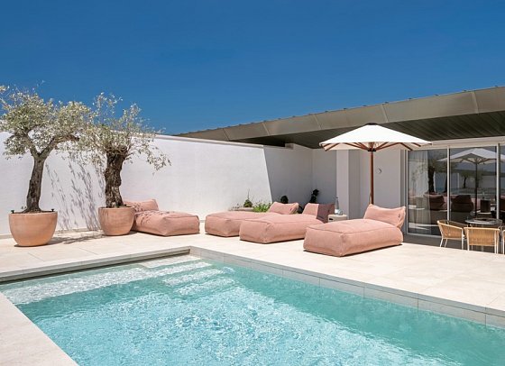 Atzavara Hotel & Spa - Wohnbsp. Suite Privatpool Meerblick Typ Penthouse (Zimmercodierung W1R)