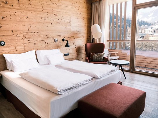 Falkensteiner Hotel Schladming - Wohnbeispiel Doppelzimmer Deluxe (Zimmercodierung DD1)