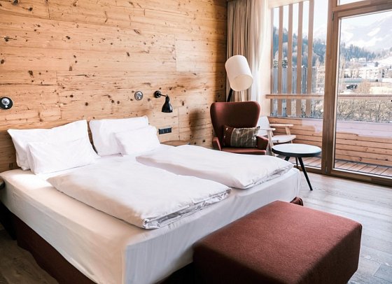 Falkensteiner Hotel Schladming - Wohnbeispiel Doppelzimmer Deluxe (Zimmercodierung DD1)