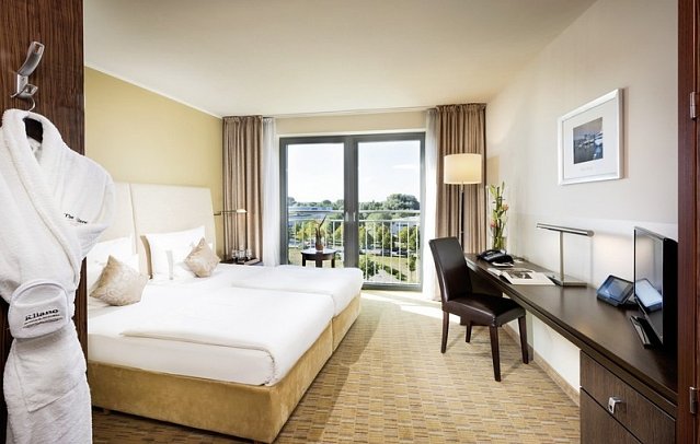 elaya hotel hamburg finkenwerder - Wohnbeispiel Doppelzimmer Standard (Zimmercodierung DG1)