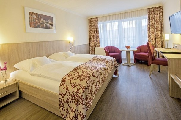 Apartment-Hotel Hamburg Mitte - Wohnbeispiel Doppelzimmer