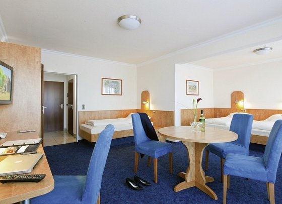 Apartment-Hotel Hamburg Mitte - Wohnbeispiel Familienzimmer (Zimmercodierung FB1)