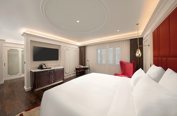 Hotel de l’Opera, MGallery Hanoi - Wohnbeispiel L'Opera Grand Deluxe (Zimmercodierung UD2)