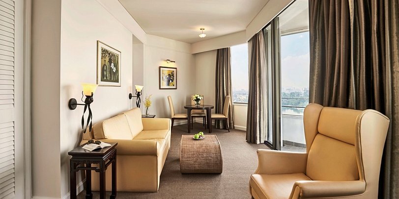 Pan Pacific Hanoi - Wohnbeispiel Studio Balcony Suite (Zimmercodierung WB2)