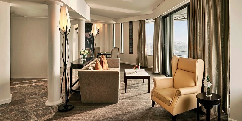 Pan Pacific Hanoi - Wohnbeispiel Studio Balcony Suite (Zimmercodierung WB2)