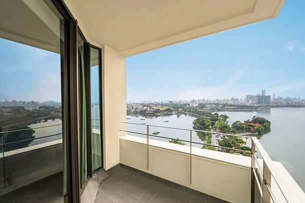 Pan Pacific Hanoi - Wohnbeispiel Studio Balcony Suite (Zimmercodierung WB2)