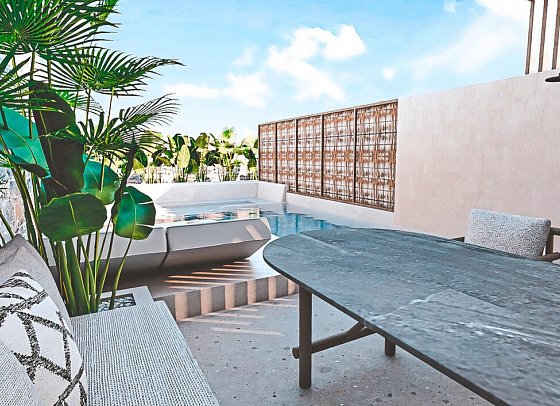 ananea Pnoe - Wohnbeispiel Deluxe Suite Privatpool (Zimmercodierung WDR)